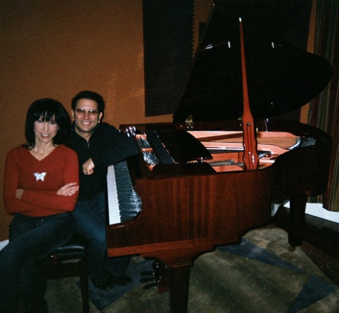 Long time co-writer, best bud Joey Melotti (currently w Barry Manilow band)